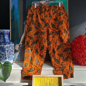 African Print Pants, Ankara Pants, 34“